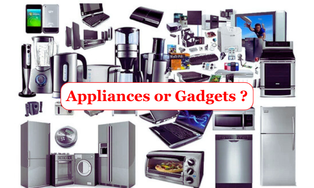 The Key Differences Between Appliances and Gadgets