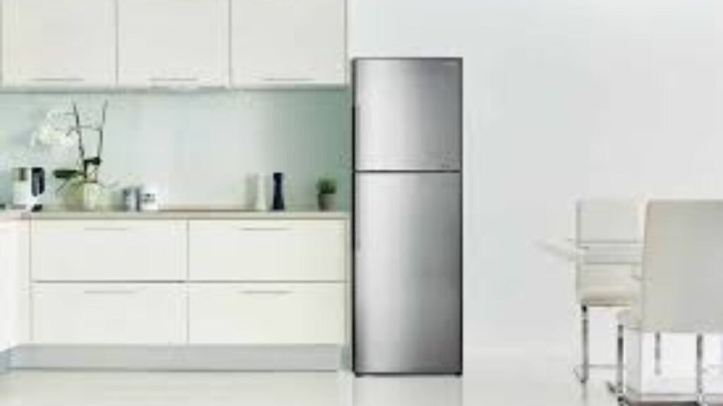 Comparison of double door and French door refrigerators showcasing different designs and storage options.