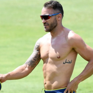 Faf du Plessis Stays Fit at 40